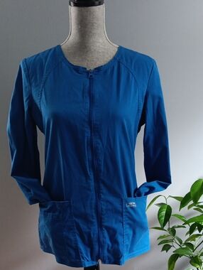 Cherokee Workwear Scrubs Zippered Jacket - XS
